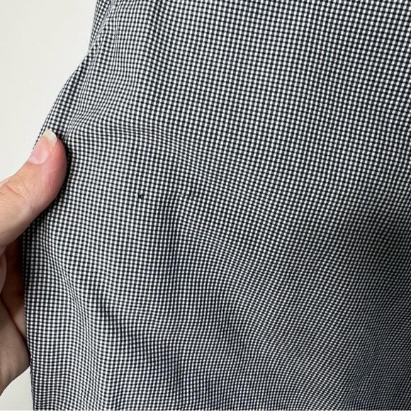 J Crew Mens Size Small Cotton Button Down Shirt Blue Gingham Dress Slim Preppy - Picture 5 of 10